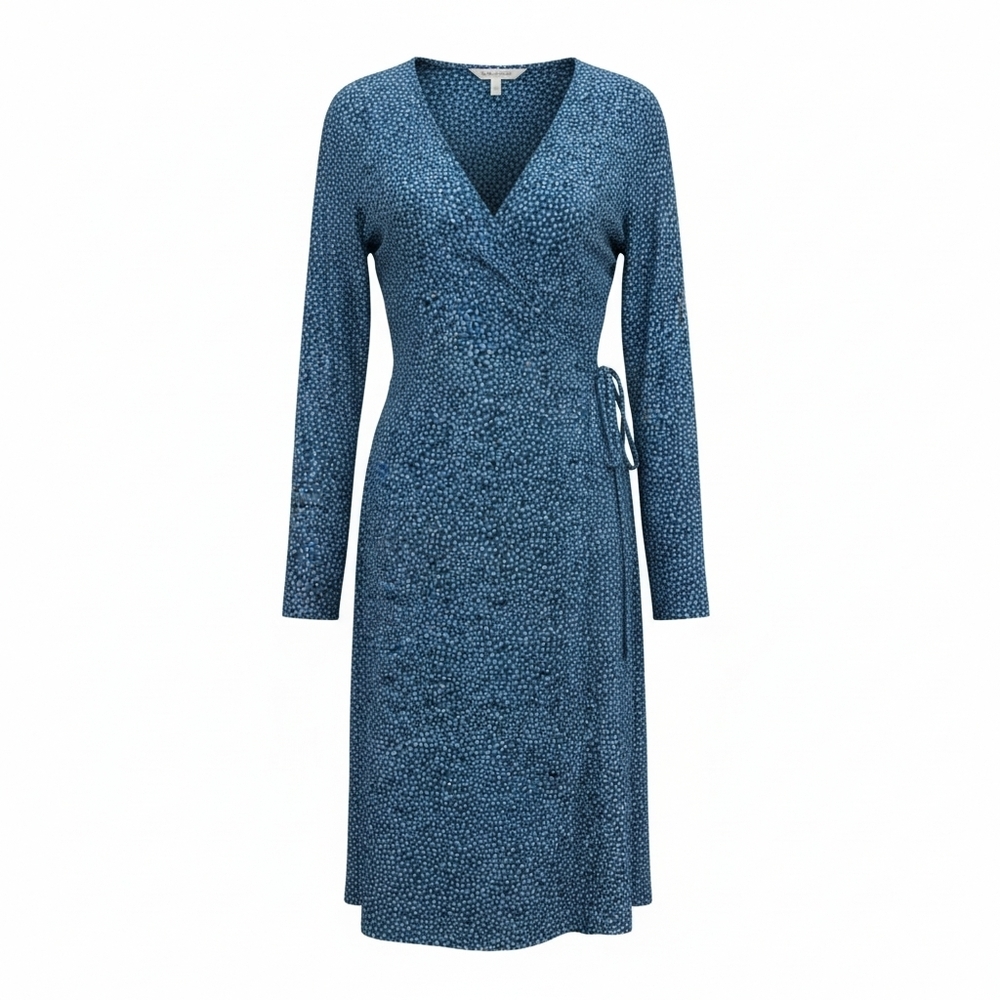 🚨 Amazon Essentials Women's Classic Long Sleeve Wrap Dress - NWT